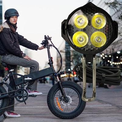 Cycling Headlight Bright Electric Bike Lights High Brightness Replacement Spotlight For Scooter Night Riding Accessories Motor