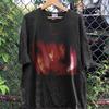 The Cure Pornography T-Shirt Rock Band Album Graphic Unisex Vintage T Shirt Shirts for Men Oversized T Shirt Streetwear