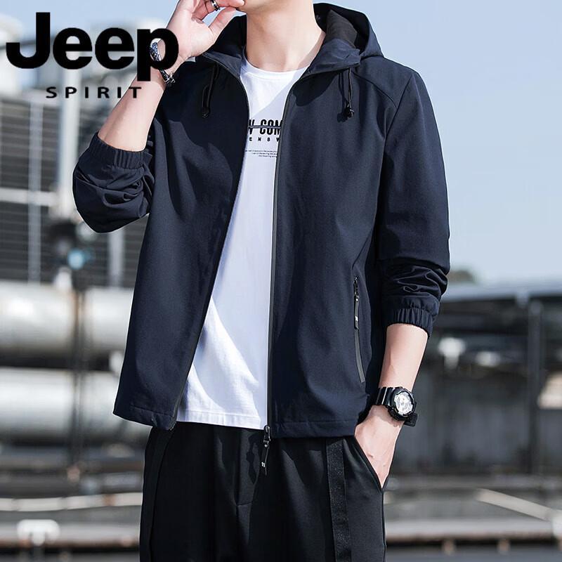 

JEEP SPIRIT Men s Hooded Casual Sport Jacket XL