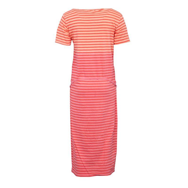 Women's Striped Cotton T-shirt Long Dress Alicia JOSEPH 'IN