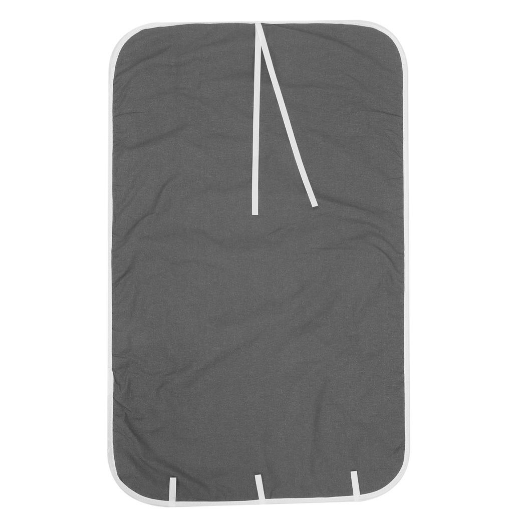 Portable Heat-Resistant Ironing Mat Silver Foldable High Temperature Resistant Cloth Tabletop Protective Ironing Pad Travel