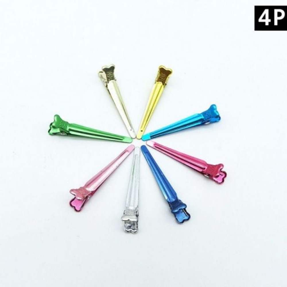 

Beauty Pin Day Iron 1Set 4P Random Color