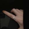 Geometric Irregular Thumb Ring Waves Fashion Accessories Finger Ring Opening Ring Party Jewelry