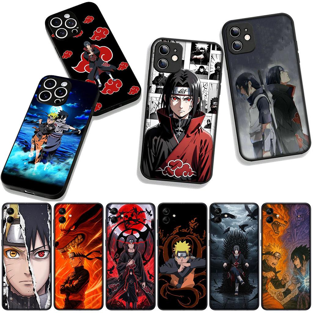 Sasuke Uchiha Itachi Naruto Case for Motorola Moto G54 G05 G24 G45 G55 G75 G85 G15 G57 G86 Power Edge 50 30 Ultra Fusion neo Pro