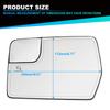 Door Rearview Mirror Lens Heated Rearview Mirror Glass For Ford F150 2011-2014 4L3Z-17K707-DB 4L3Z-17K707-DA BL3Z-17K707-E Interior Mirrors6