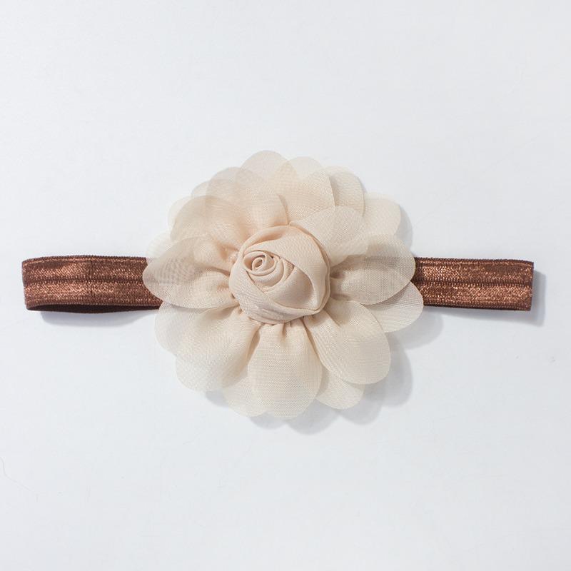New children's chiffon flower headband, baby jewelry, baby jewelry, children's headband 11 colors