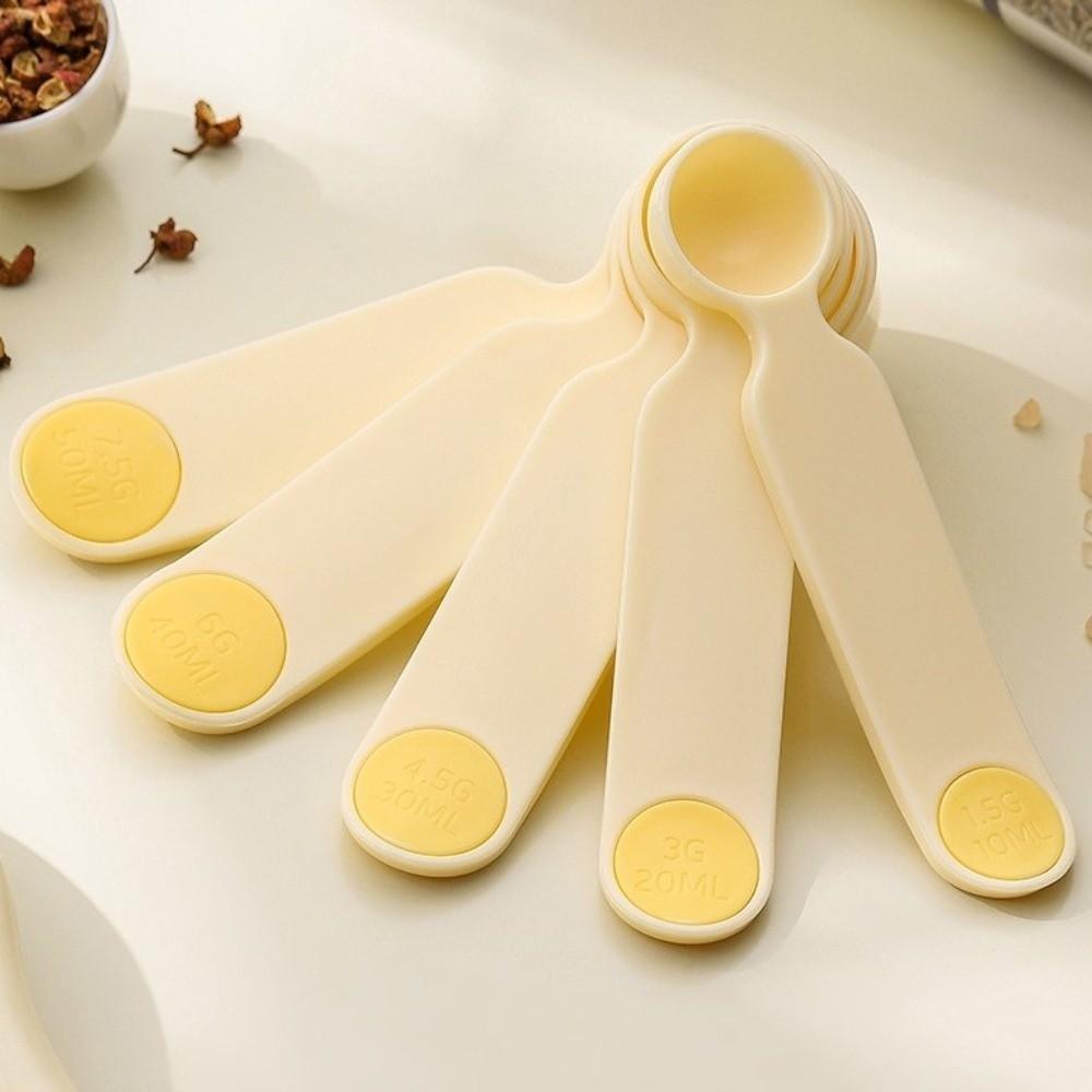 with Scale Mini Measuring Spoon Set Stacking Baking Measuring Set Seasoning Spoon  Coffee Measuring