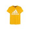 adidas T-shirt de sport à manches courtes et col rond pour femmes Hauts Jaune EB3794