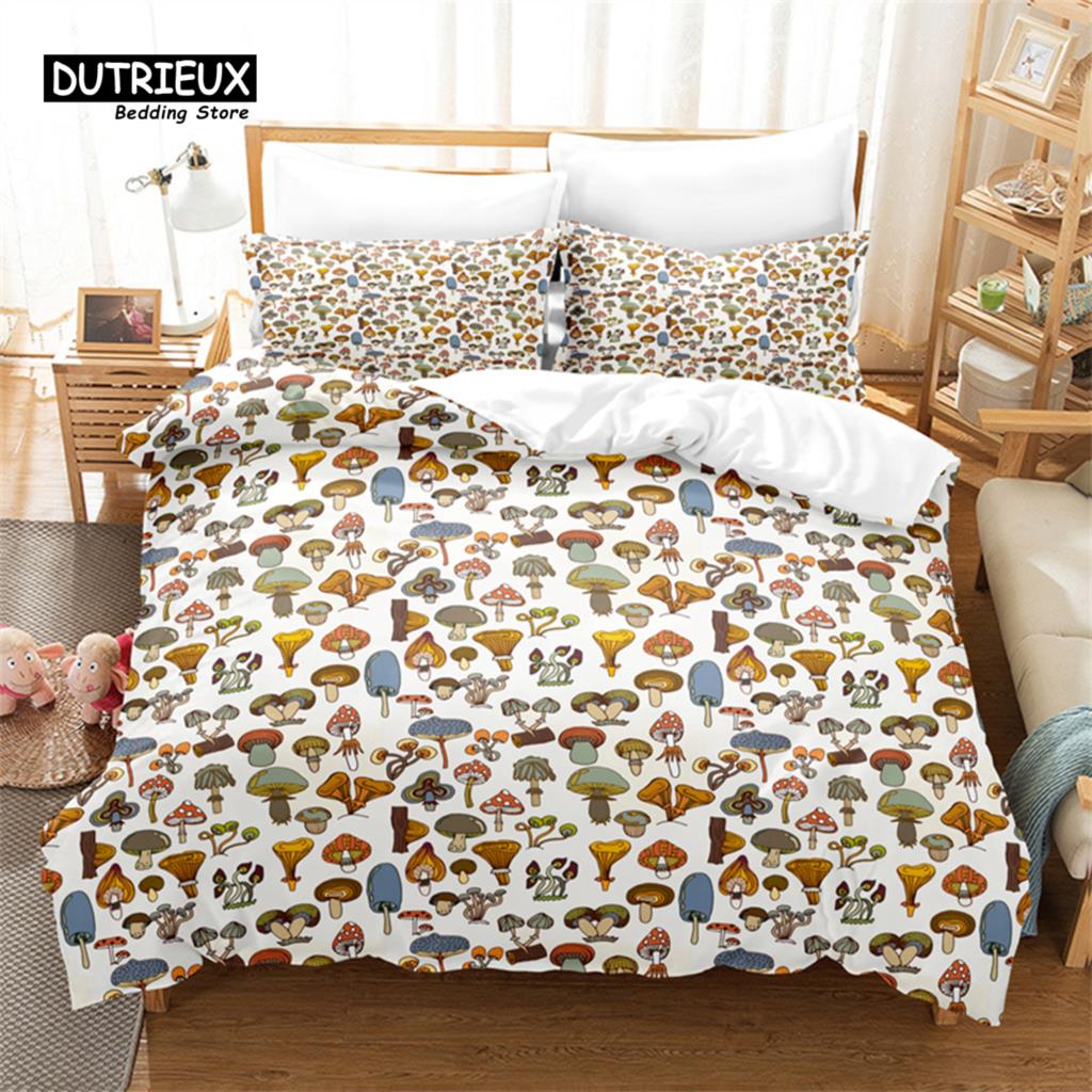 

Simple Cartoon Pattern Duvet Cover Set, Art Bedding Set, Soft Comfortable Breathable Duvet Cover, For Bedroom Guest Room Decor EU single(135x200cm)