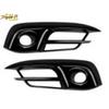 New Front Fog Light Gloss Black Lamp Cover Trim Sedan Fit For Honda 16-18 CIVIC
