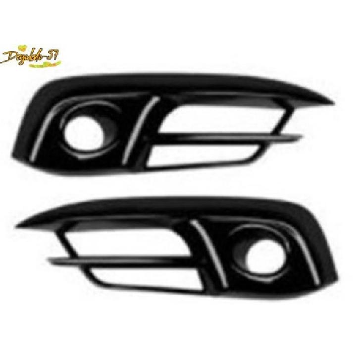 New Front Fog Light Gloss Black Lamp Cover Trim Sedan Fit For Honda 16-18 CIVIC