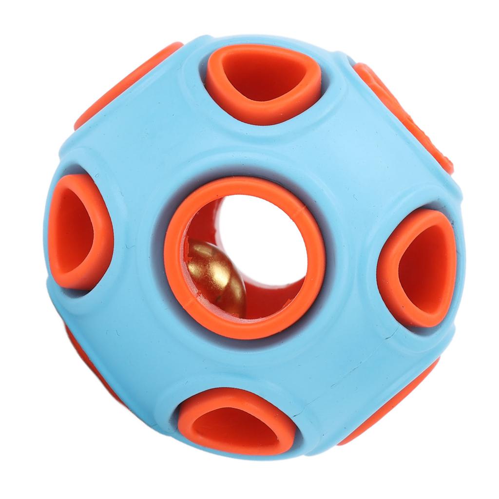 Dog Toy   Bite Resistant   Rubber Interactive Pet Food Dispensing Toy   with   Sound for Dogs Cats