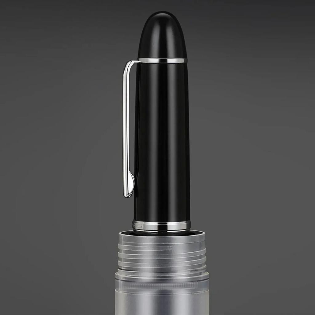 Transparente Kunststoff-Stiftbox für Füllfederhalter & Bleistifte, Jinhao Aufbewahrungskoffer für Schulsachen, Bürobedarf & Geschenkbox