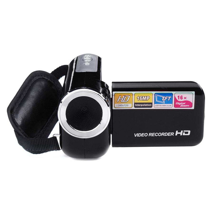 2" LCD 1080P Digital Video Camera Camcorder 16MP 16X Zoom Mini DV Camera Black