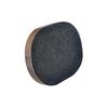 1 Pcs Soft Natural Black Bamboo Sponge Beauty Facial Wash Cleaning Cosmetic Puff Charcoal Black  Cosmetic Puff
