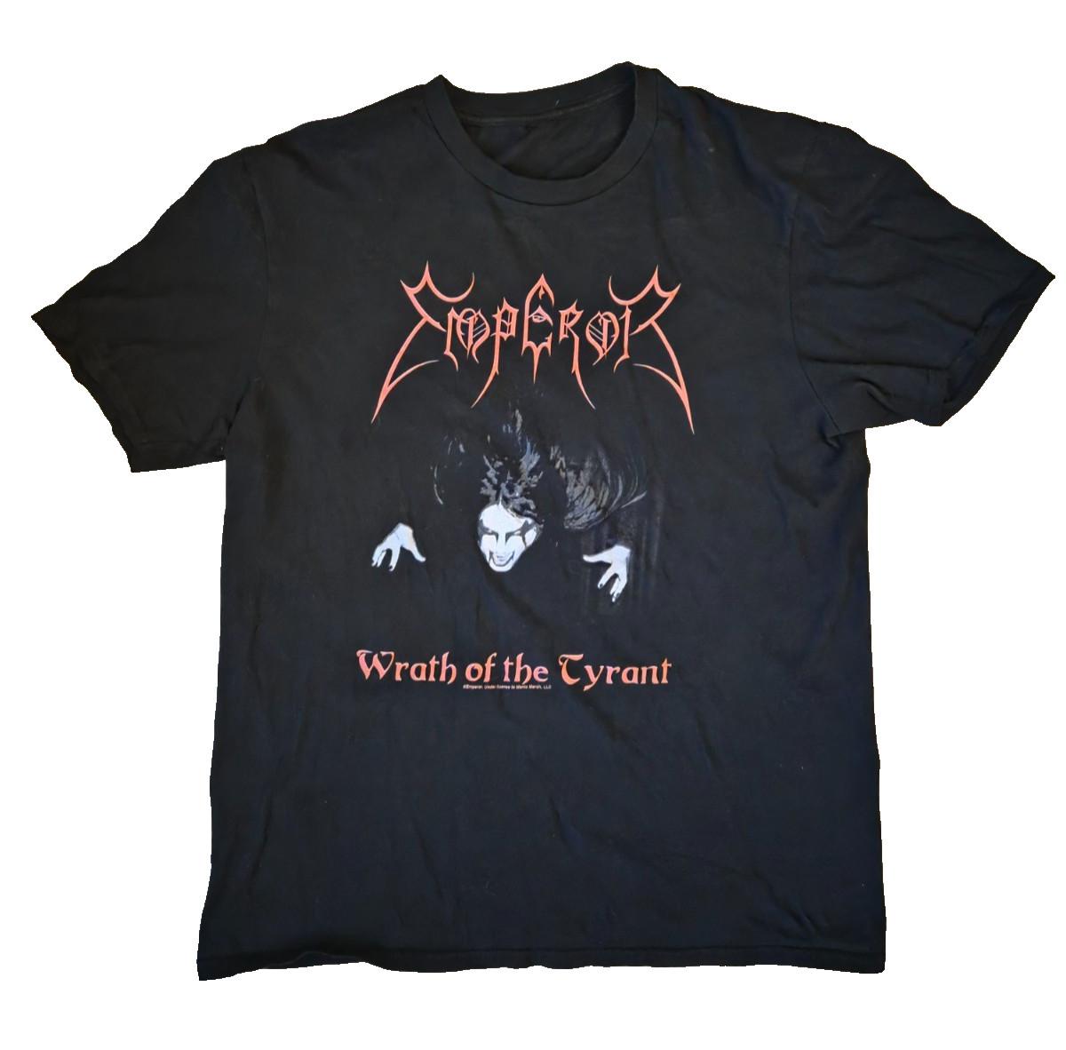 Emperor Wrath Of The Tyrant Mens Large Norwegian Black Metal Band Tee Unisex T-Shirt XXXXL