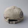 Avirex Military USNA Logo Cotton American Casual Summer Baseball Size 070 Men's Low-Profile Cap, Embroidered, Style, Cap, Beige,
