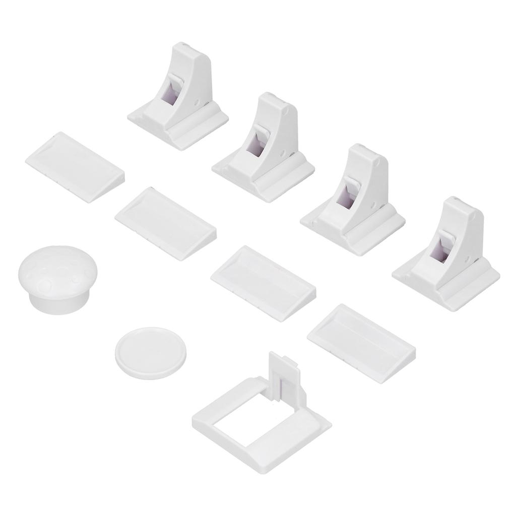 Magnetic Concealed Drawer Lock Multifunctional Child Safety Lock for Home Door Cabinet