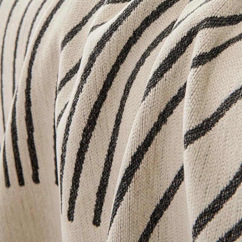 Simple Luxurious Chenille Sofa Case Abstract Irregular Line Settee Mat Anti Cat Scratch Dirt Resistant Machine Wash Couch Pad