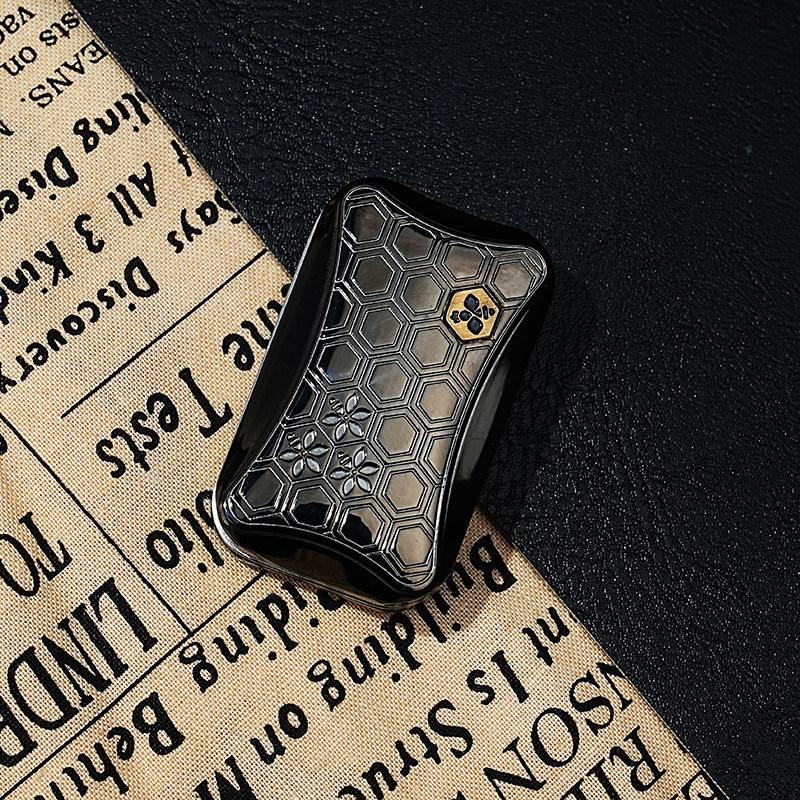 

Titanium Alloy Metal Mechanical Slider Fidget Magnetic Push Card Rotating Pushing Plate Coin Edc Sensory Anti Stress Relief Toy