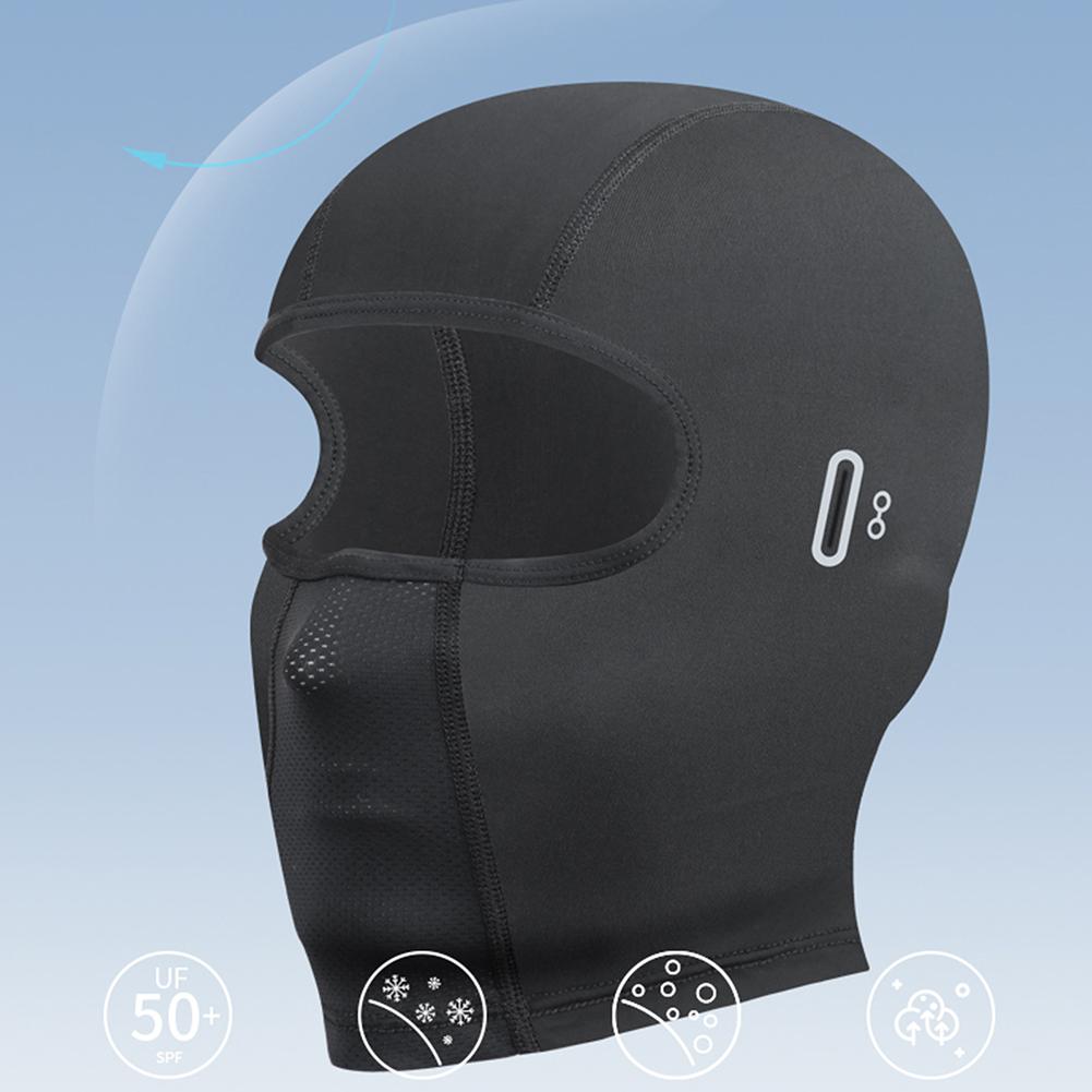 Bike Mask Neck Face Hood Sunscreen Balaclava Face Shield Breathable Eyeglass Hole Headwear Headgear for Summer Outdoor Sports