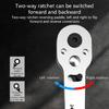 Auto Repair Tool Quick Ratchet Wrench 1/4 Small Flying Screwdriver Head Connecting Rod 6.35mm Quick Easy Socket Wrench