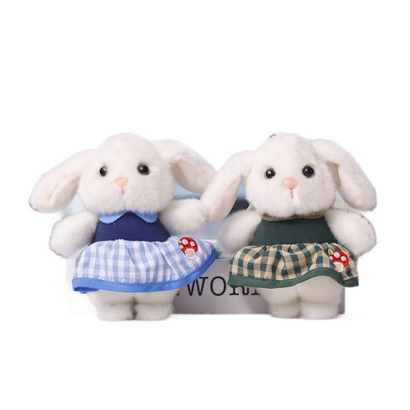 Plush Bunny Keychain With Cartoon Style For Girls And Boys Gift