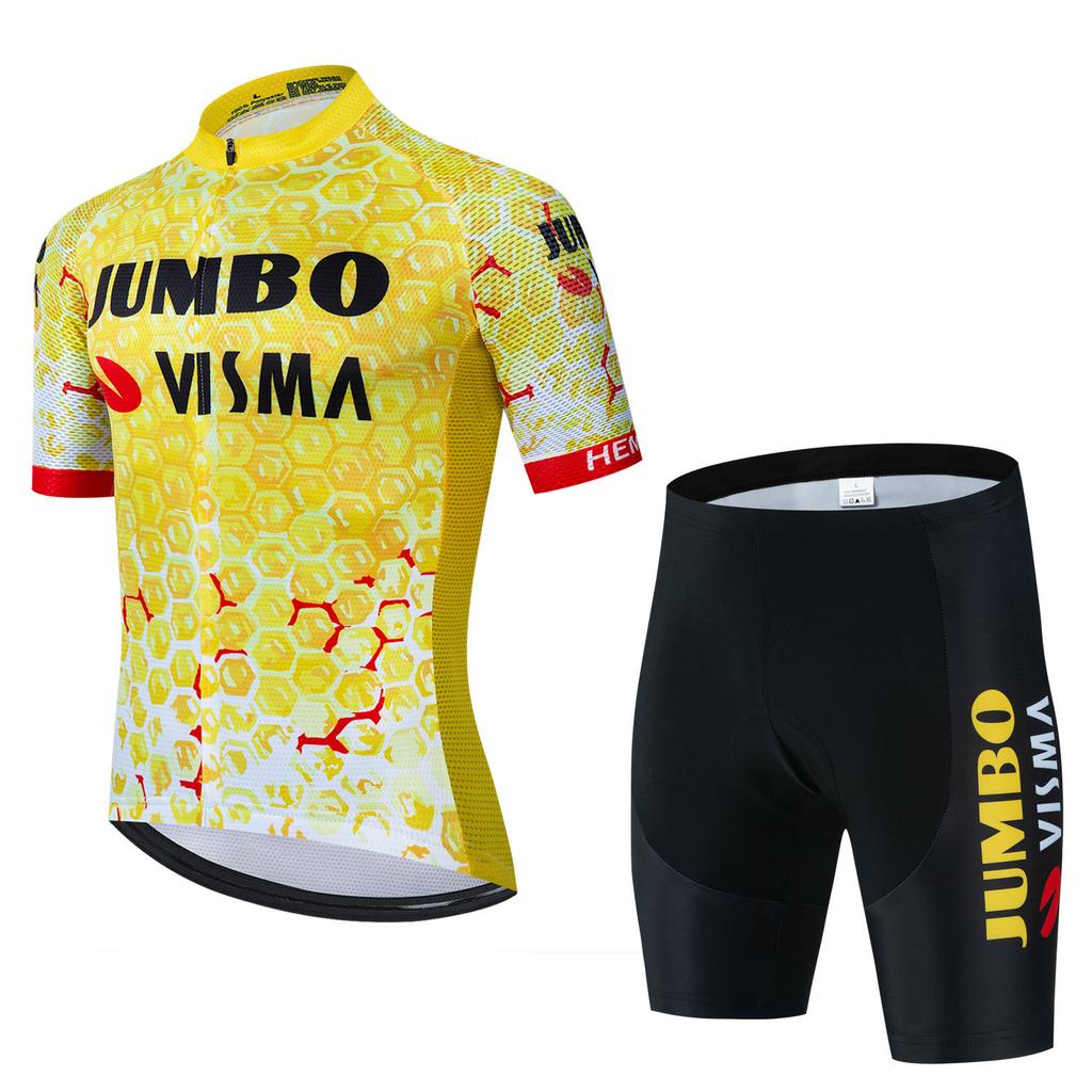 2026 Fato de Ciclismo de Manga Curta Bicicleta de Estrada Bicicleta Bicicleta de Montanha Verão Masculino Roupas Absorventes de Suor