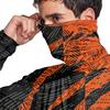 Men's Casual Geometric Print Hooded Long Sleeve Sun Protection Shirt Lightweight Breathable Fabric for Outdoor Activities