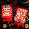 Chinese New Year Lucky Envelopes Traditional Red Packet Gift Bags Money Pocket  New Year Gifts