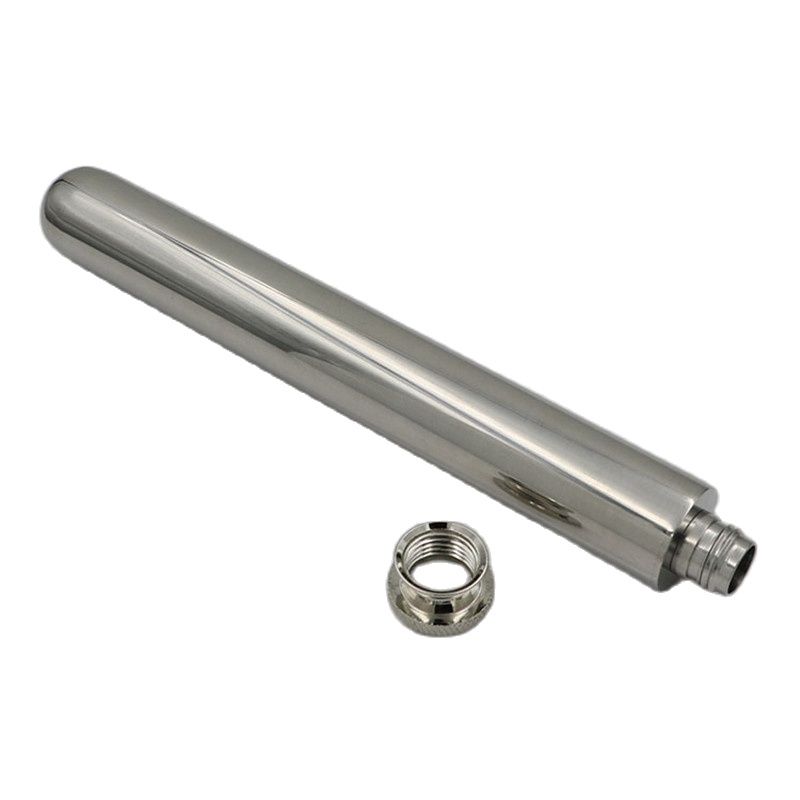 Edelstahlrohr Taschenflasche 1-2oz Whisky Wodka Taschenflasche Bemalt