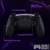 eXtremeRate RISE Plus MAX Back Paddle Kit for PS5 Controller 040 050 with Bottom Clicky Trigger Stops and Rubber Remappable Back Button Kit for PS5