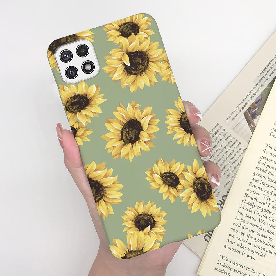 For Samsung Galaxy A22 A22s F42 5G Case Cute Avocado Silicon Back Soft Phone Cover For Samsung A 22 A 22s F 42 5G Colorful Shell