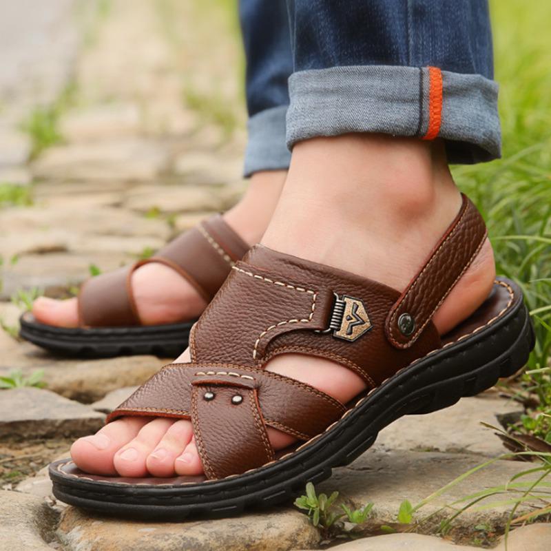 platform flip flops for men