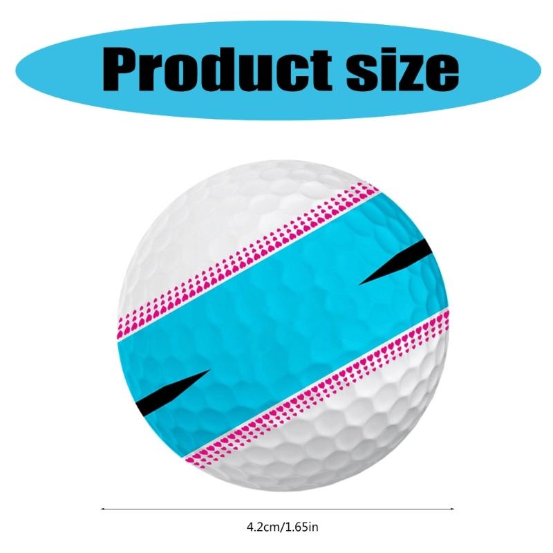 Golf Balls for Women Men 3 Layer 360 Degree Precision Golf Balls for Competition Enhancing Accuracy Golf Games Balls