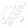 5pcs Reusable Tube Cleaner Brush Soft Hair Glass Tube Cleaners Durable Bottle Cleaning Brush  Home