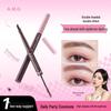 A.M.G Dual-Ended Eyebrow Pencil & Brow Gel: Smudge-Proof, Long-Lasting, Beginner-Friendly