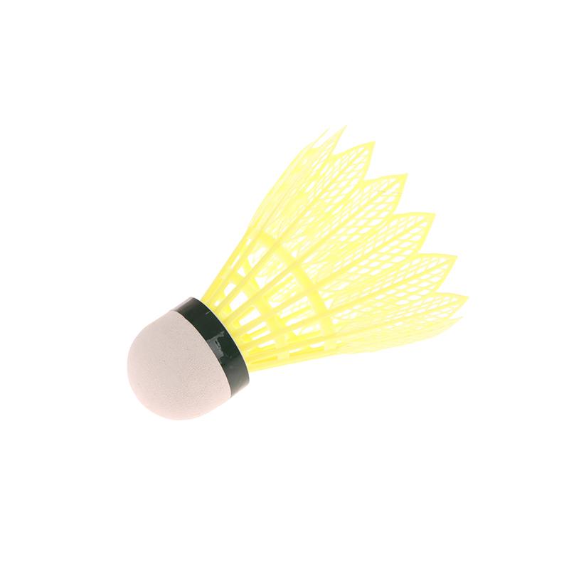 

1/3/6Pcs New Child Badminton Ball Plastic Shuttlecock Outdoor Game Batting Training Colorful Badminton Ball Practice 1pcs жовтий