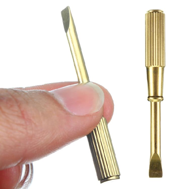 3 Pcs/set for Titanium Steel Screwdriver Bracelet Screwdriver Slotted Screwdrive