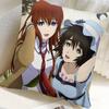 Anime Steins Gate Pillow Case Square Pillow Bedroom Sofa Leisure Comfort Cushion Car Home Decoration