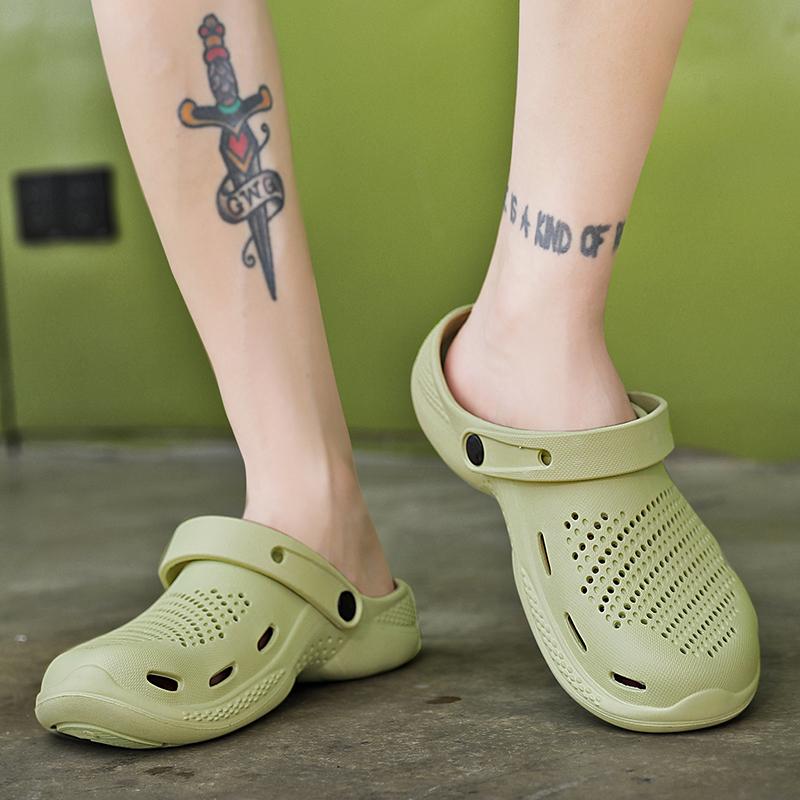 Męskie / damskie buty z dziurami Oddychająca para Letnie buty na co dzień na plażę Sandały i kapcie na stopy
