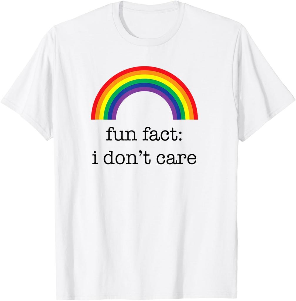 Fun Fact I Don't Care Funny Sarcastic Shirt Ironic T-Shirt