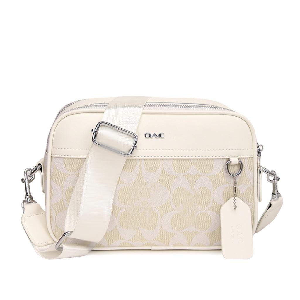 Trendige Damen Umhängetasche mit breitem Riemen - Vielseitiges und strukturiertes Design für Frauen