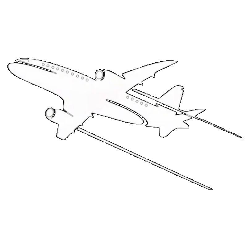 Black Oversized T-Shirt with White Airplane Print for Casual Wear