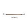 10 PCS Ponytail Holder Women's Elastic Hair Bands Hook With Gum  Thick Curly  Hair Fashion Black Apricot Brown Styling Tools