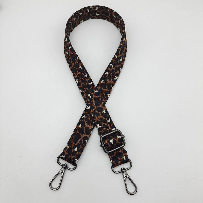New Bag Accessories Replacement Strap Versatile Adjustable Strap Personalized Leopard Print Women's Backpack Shoulder Strap