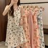 Shop   Women Sleeveless Long Pajama Dress 5 Patterns Won Wdr Wee8427