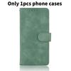 Color Leather Solid Flip Mobile Phone Case With Card Slots For Zte Blade A75 5g
