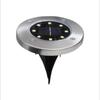 Solar LED Stainless Steel Waterproof Outdoor Garden and Landscape Ground Light