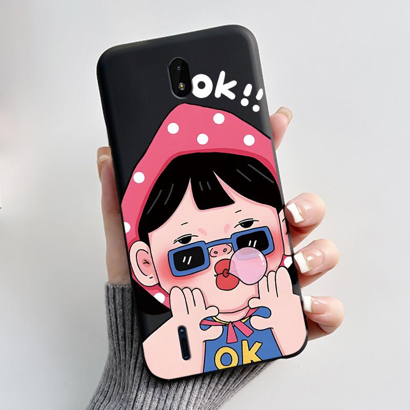 Casing For Nokia C01 Plus TA-1383 TA-1387 C1 2nd Edition Case Aesthetic Fashion Cute Cat Soft Silicone TPU Shockproof Back Cover